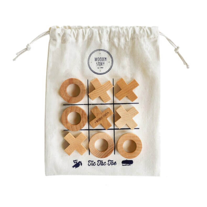 Tic Tac Toe - nachhaltiges Holzspiel – Bild 10