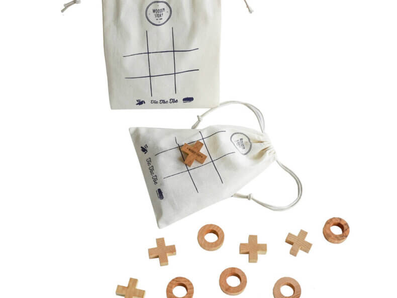 Tic Tac Toe - nachhaltiges Holzspiel