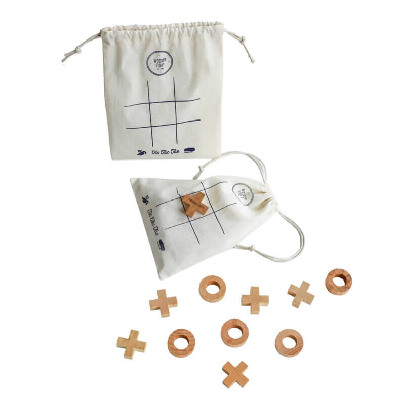 Tic Tac Toe - nachhaltiges Holzspiel