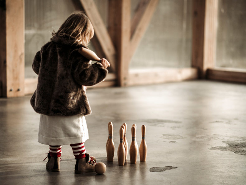 BOWLING-Set-Spielzeug