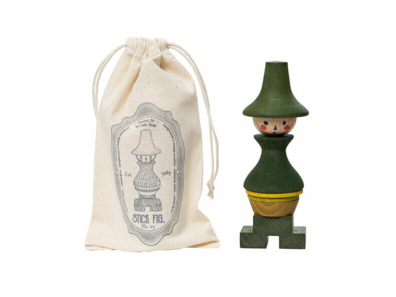Steckfigur "Stick Fig. No. 07", WOODEN STORY – Bild 3