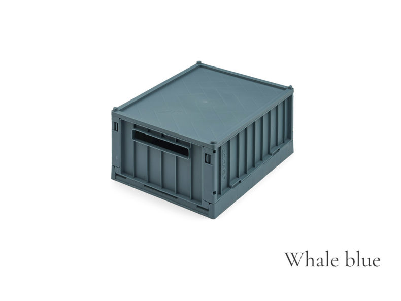 Weston-Storage-Box-S-2-pack-mit-Deckel-whale-blue