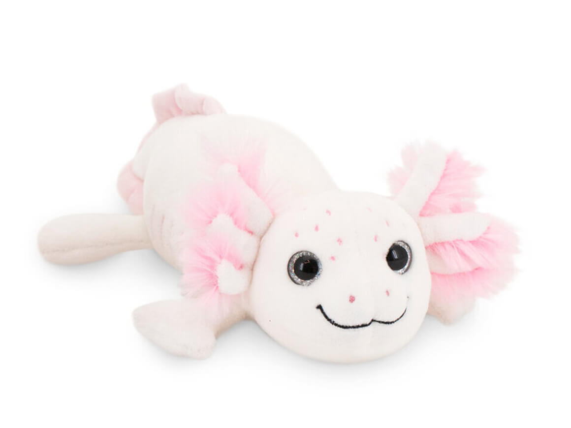 Weißes Axolotl, 20cm