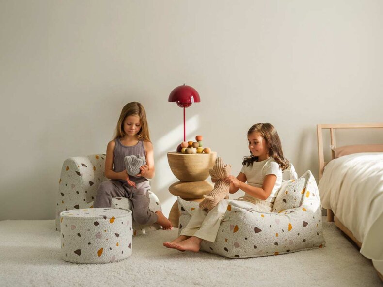 Kindersessel Cloud Terrazzo Marble – Bild 8