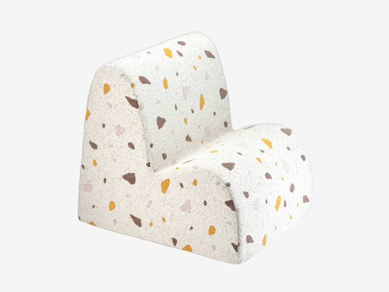 Kindersessel Cloud Terrazzo Marble
