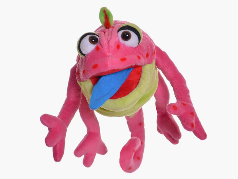 Wilhelminchen Chamäleon, Handpuppe – Bild 2