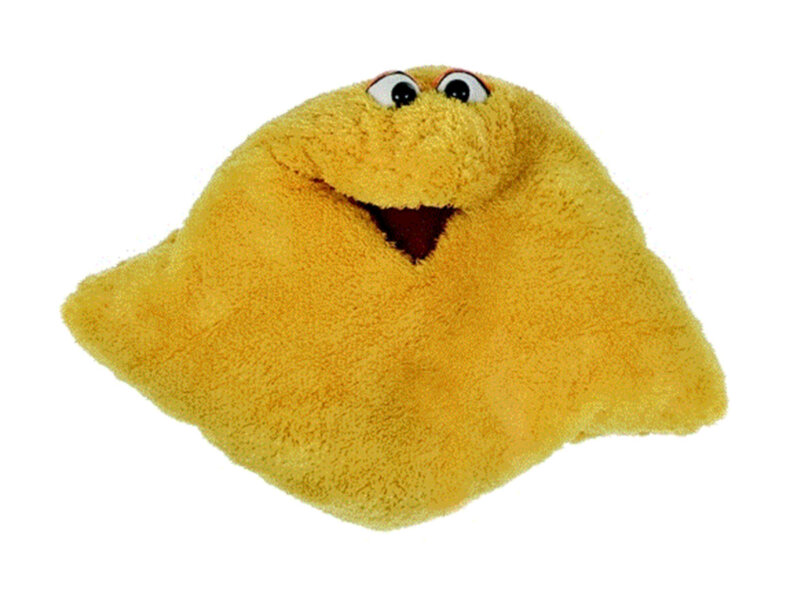 Wunschtraumkuschelmuschelkissen, Gelb