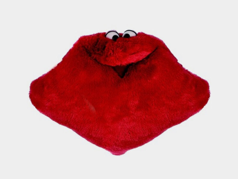 Wunschtraumkuschelmuschelkissen, Rot
