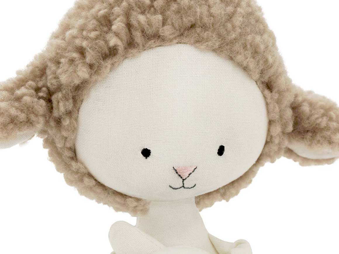 Zoe the Sheep – Mermaid Kuscheltier (30 cm) – Bild 5