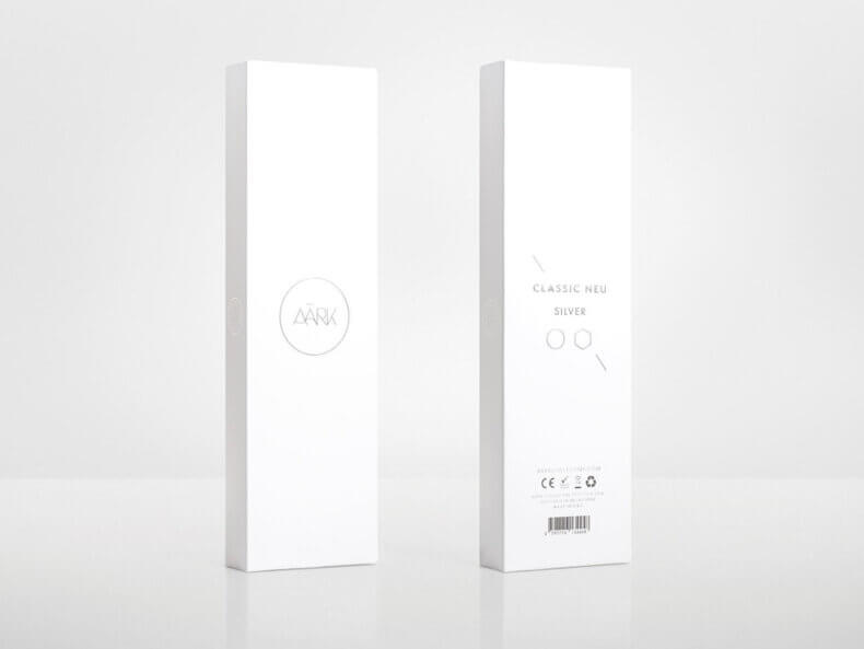 AÃRK Classic Neu – Silver inklusive stilvoller Verpackung