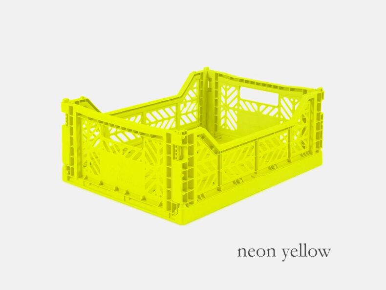 aufbewahrungsbox midi neon yellow