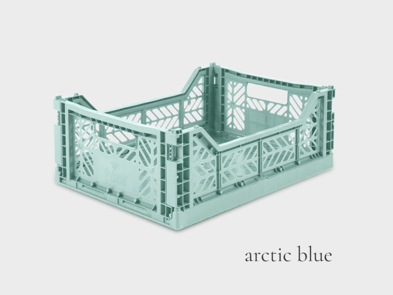 Aykasa Klappkiste, Mini, 27 x 17 x 11 cm, PP, arctic blue günstig bestellen