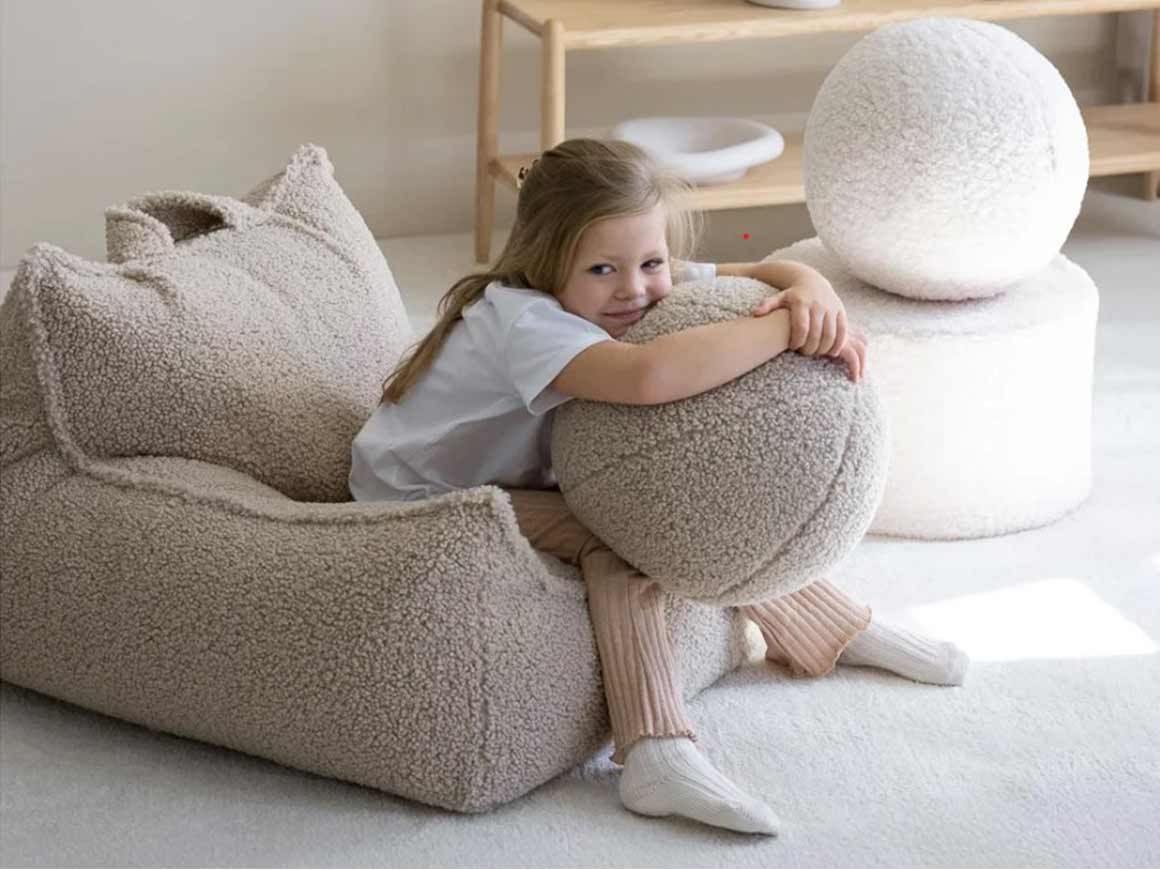 Biscuit Kindersessel & Sitzsack