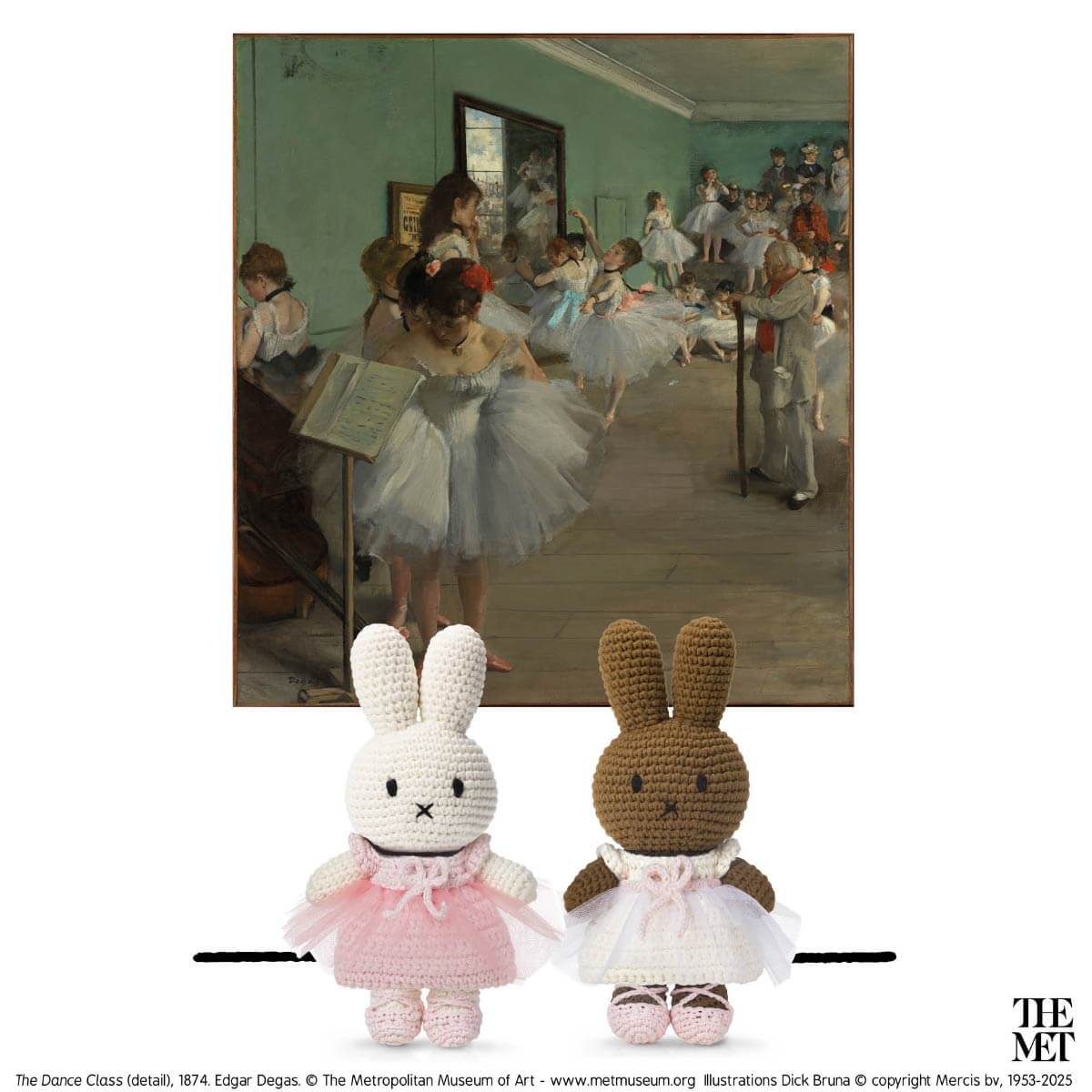 Weisses Degas Ballerina Outfit – Bild 2