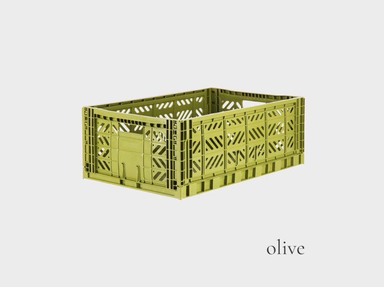 Ay-Kasa Stapelbox MAXI-OLIVE