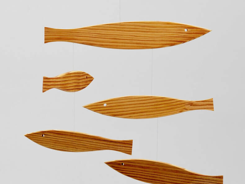 Floating Fish Mobile