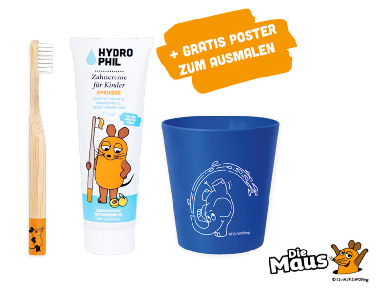 hydrophil-Geschenkset-Kids-Zahnpflege-Starke-Zähne-für-starke-Kids