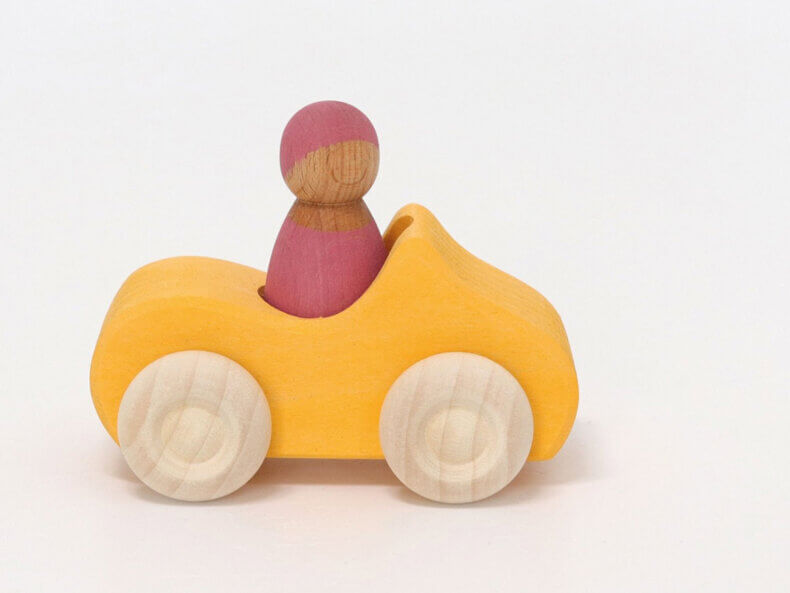 Kleines Cabrio Gelb – Bild 2