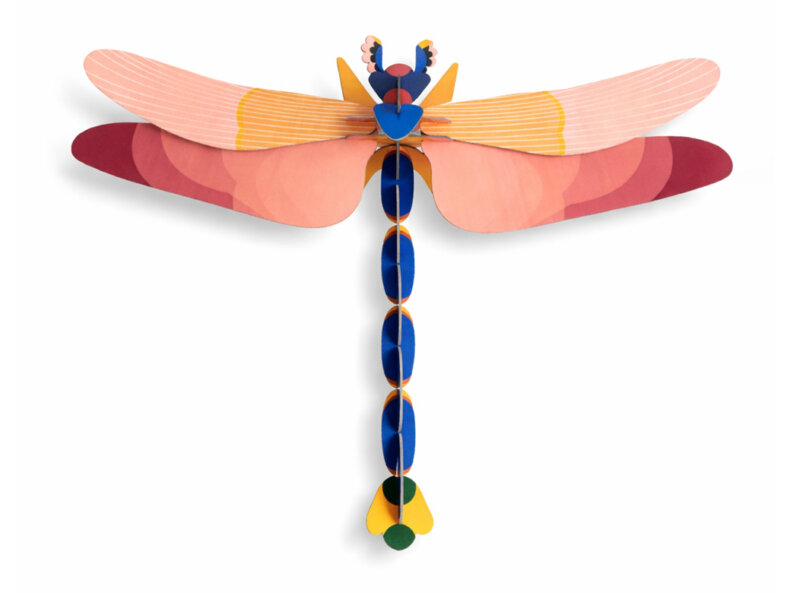 Bastelset Libelle Pink Dragonfly I studio ROOF