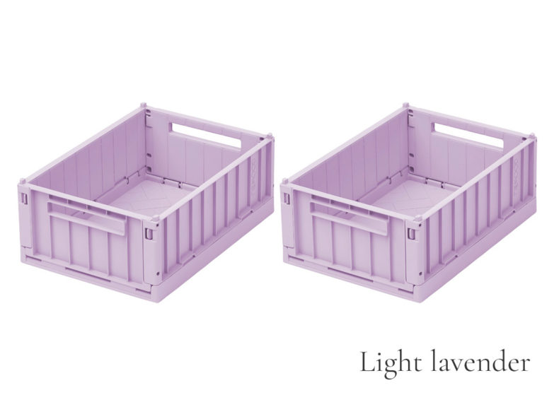 liewood-Weston-Storage-Box-M-Light-lavender