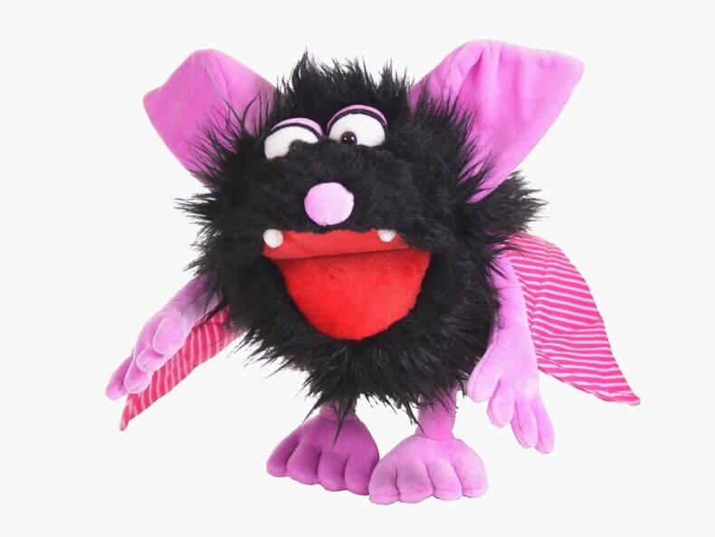 "Bammel" Handpuppe aus der Kollektion "Monster to Go" | Von Living Puppets