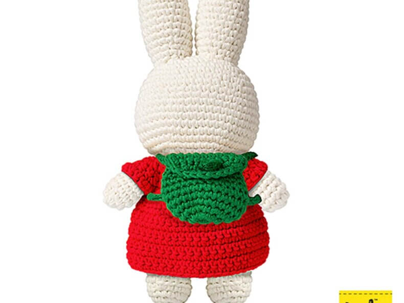 Miffy – Rotes Kleid & Rucksack