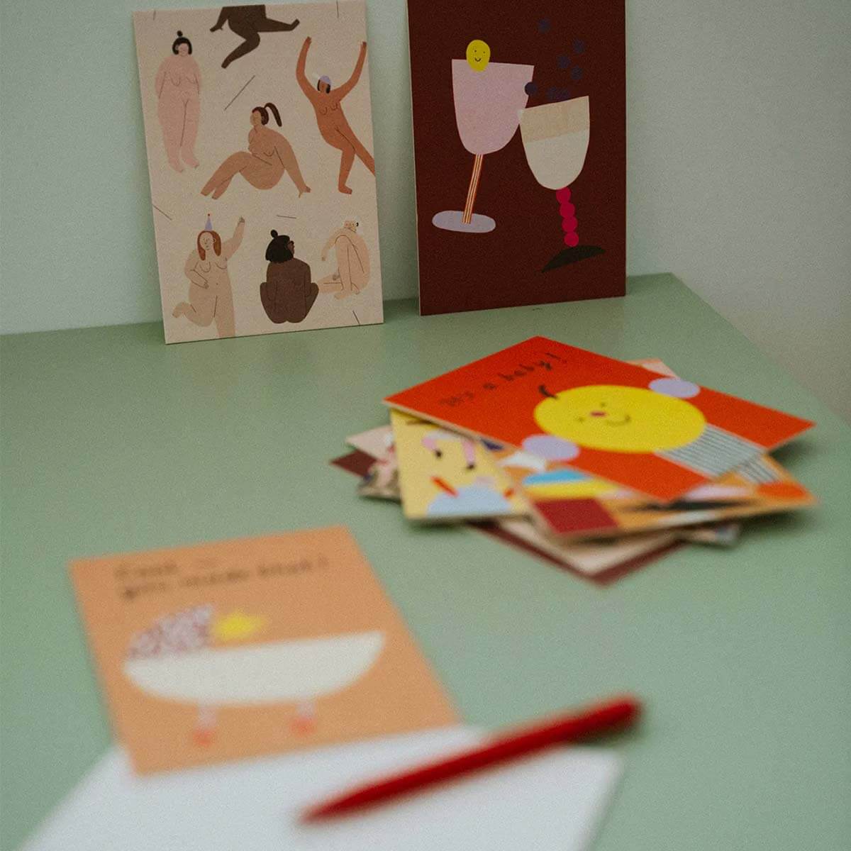 Postkarte „Let’s Fetz“ – Bild 2
