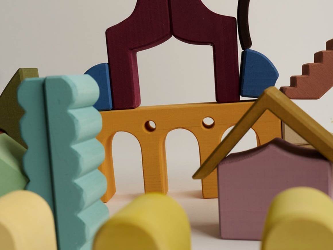 Moon Building Blocks – Holzbausteine – Bild 6
