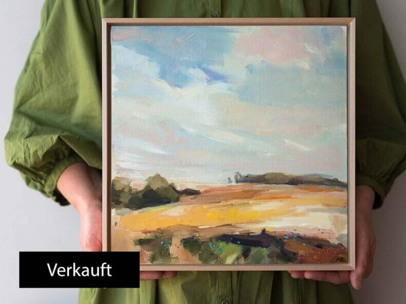 Oelbild-Sommerwind