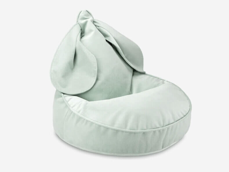Kindersessel & Sitzsack Bunny, Misty Green